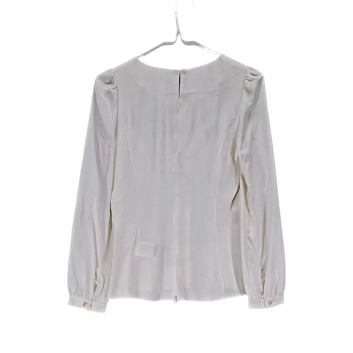 [BUNJANG] Line Ivory Blouse for Women / 라인 여성 블라우스 85 아이보리 하객룩 06943