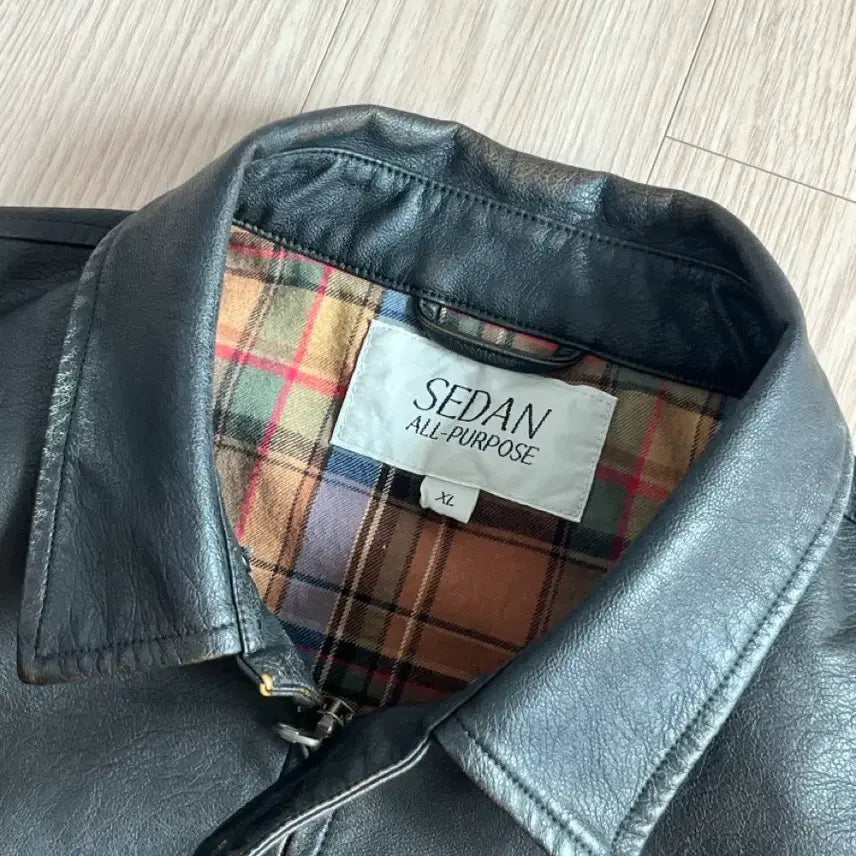 [BUNJANG] Sedan All Purpose Leather Jacket - XL / 25FW 세단올퍼포즈 레더자켓 XL사이즈
