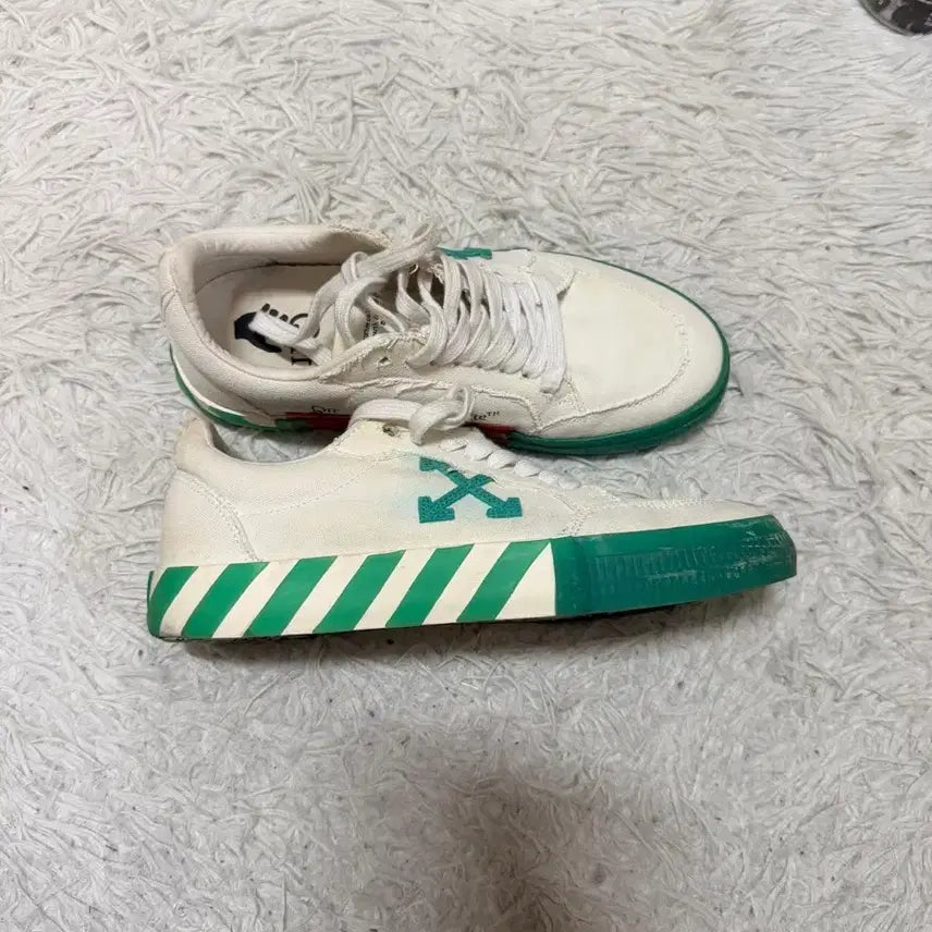 [BUNJANG] Off-White Bulk Sneakers Green/White / 오프화이트 벌크 스니커즈 그린/화이트
