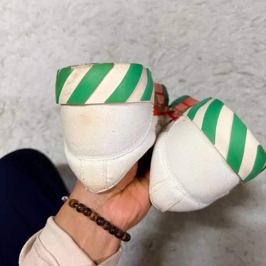 [BUNJANG] Off-White Bulk Sneakers Green/White / 오프화이트 벌크 스니커즈 그린/화이트