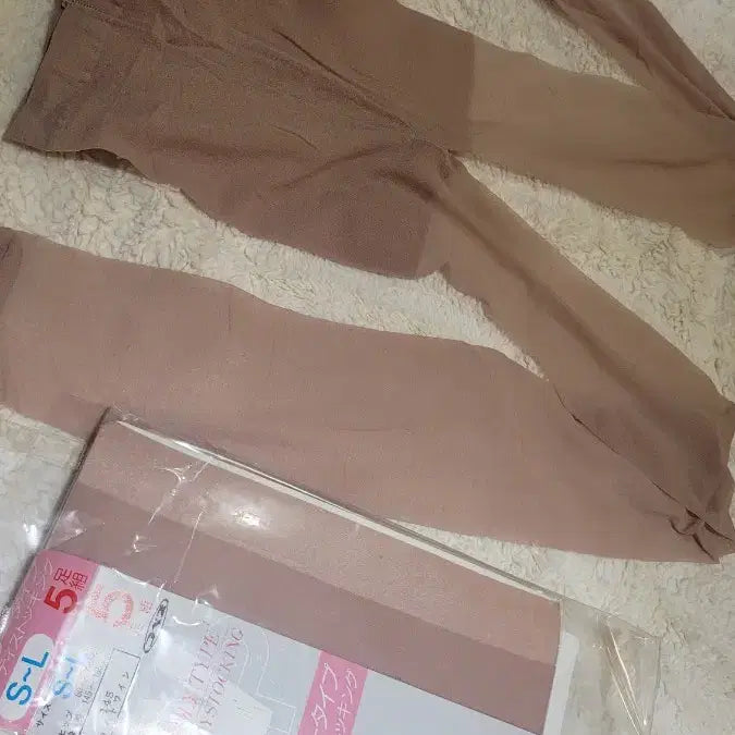 [SOLD OUT] 일본 핑크살색 우울리 타입 S-L 여성용 팬티스타킹 5족셋트