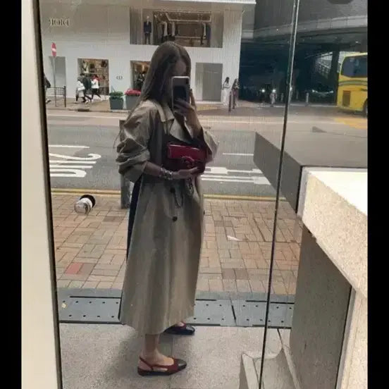 [BUNJANG] MissSon OctoberSecond Trench Coat / 미쓰손 옥토버세컨드 트렌치코트