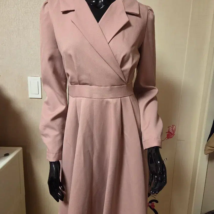 [BUNJANG] Pink Ribbon Dress / 핑크 리본원피스 정55