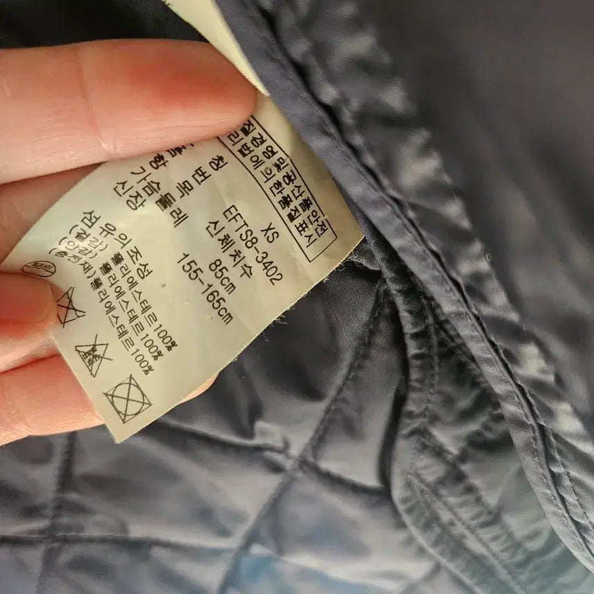 [BUNJANG] Polo Navy Quilted Jacket / 폴로 네이비 퀄팅 자켓