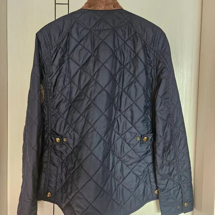 [BUNJANG] Polo Navy Quilted Jacket / 폴로 네이비 퀄팅 자켓