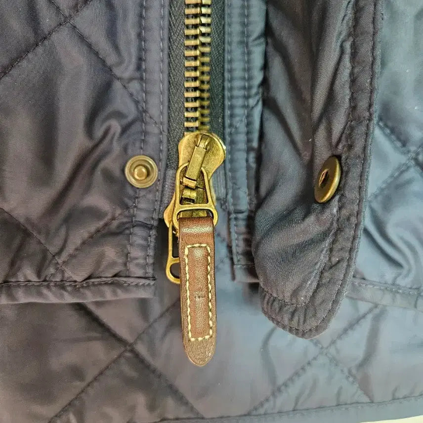 [BUNJANG] Polo Navy Quilted Jacket / 폴로 네이비 퀄팅 자켓