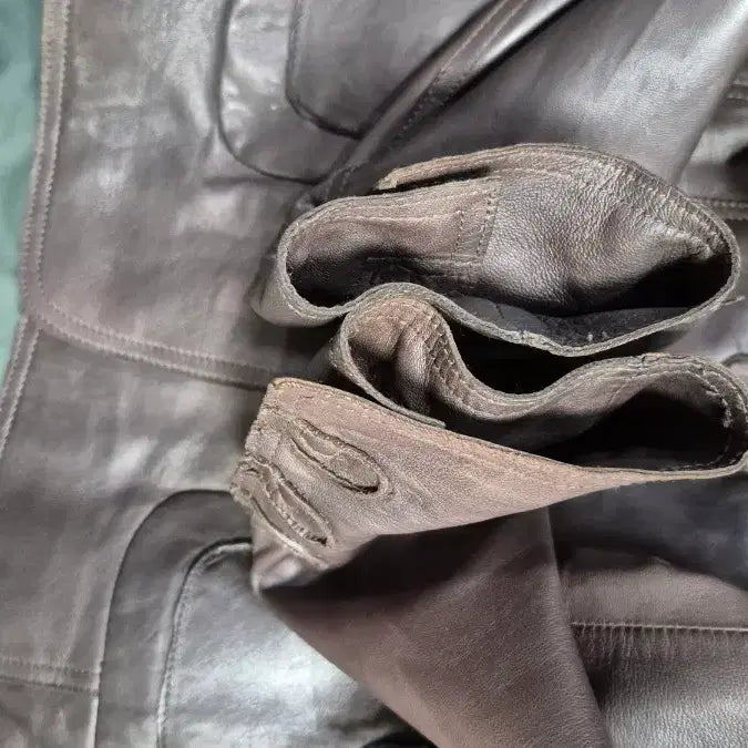 [BUNJANG] Danie Handmade Lambskin Leather Jacket / 캐나다) 다니에    핸드메이드   양가죽   자켓