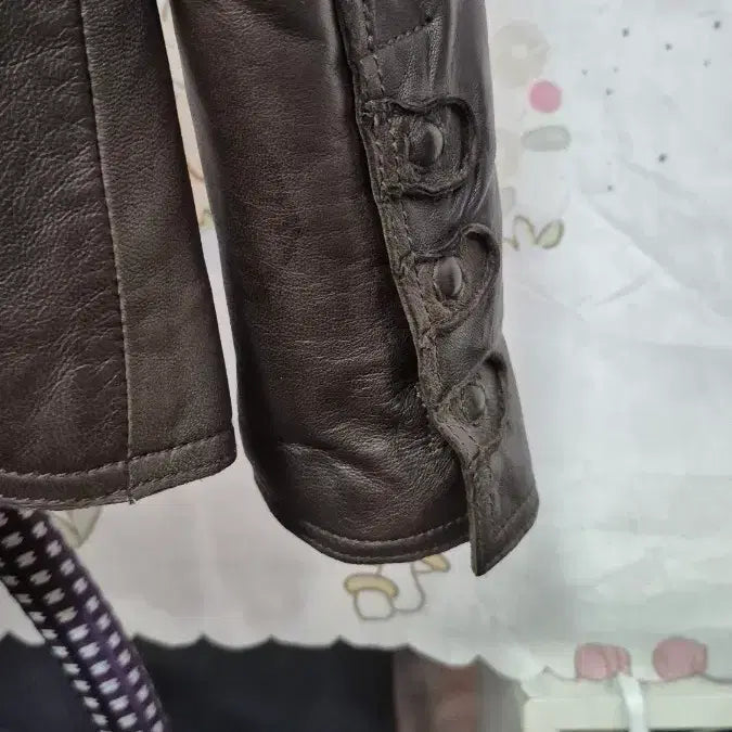 [BUNJANG] Danie Handmade Lambskin Leather Jacket / 캐나다) 다니에    핸드메이드   양가죽   자켓
