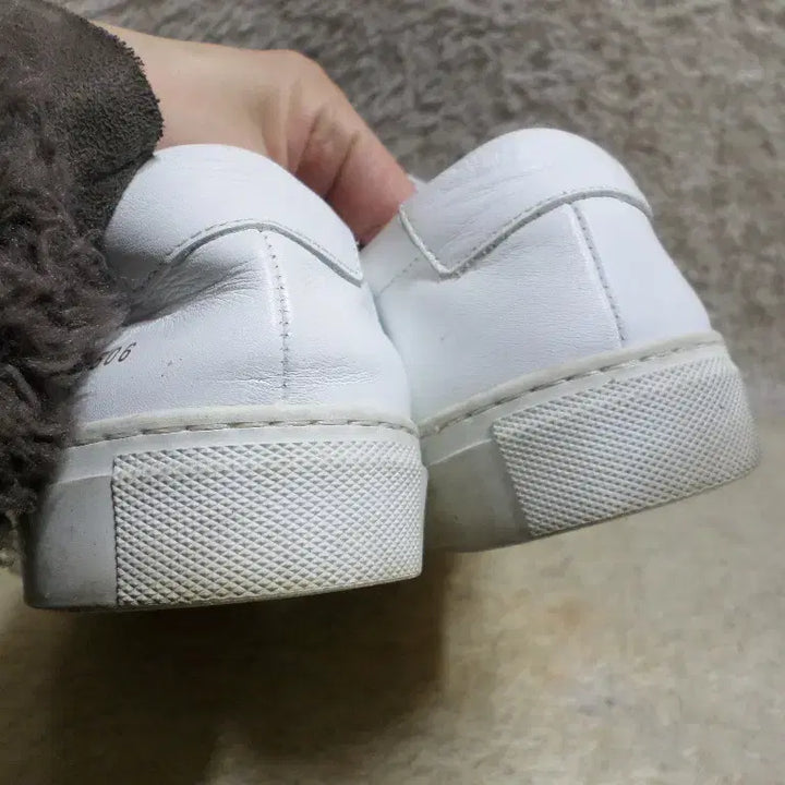 [BUNJANG] Common Projects Achilles Low White Sneakers / 후루룩구제 270 커먼프로젝트 아킬레스 로우 화이트 운동화 중고 신발