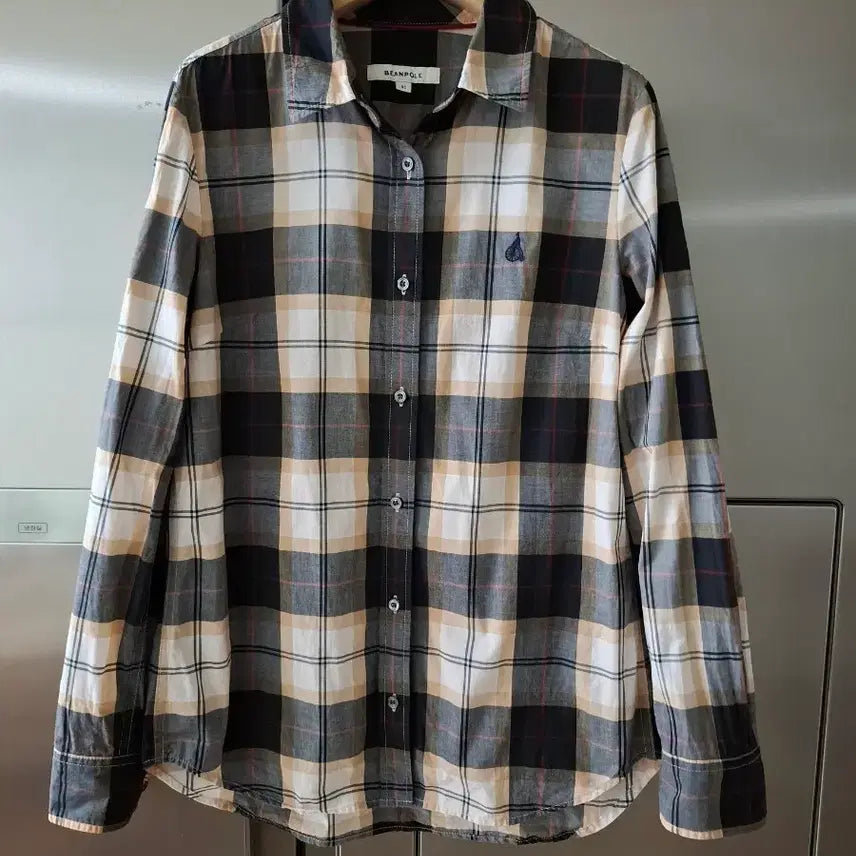[SOLD OUT] 빈폴 여성 체크 긴팔 셔츠