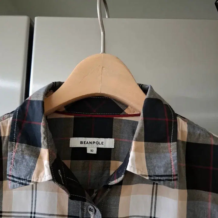 [SOLD OUT] 빈폴 여성 체크 긴팔 셔츠