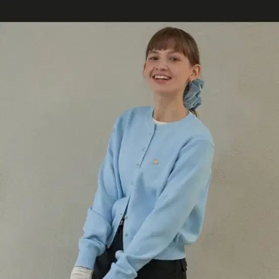 [SOLD OUT] 라퍼지 라운드가디건 하늘소라