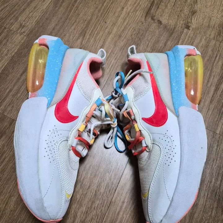 [BUNJANG] Nike Air Sneakers White Multicolor / 나이키 에어 운동화 흰색 멀티컬러