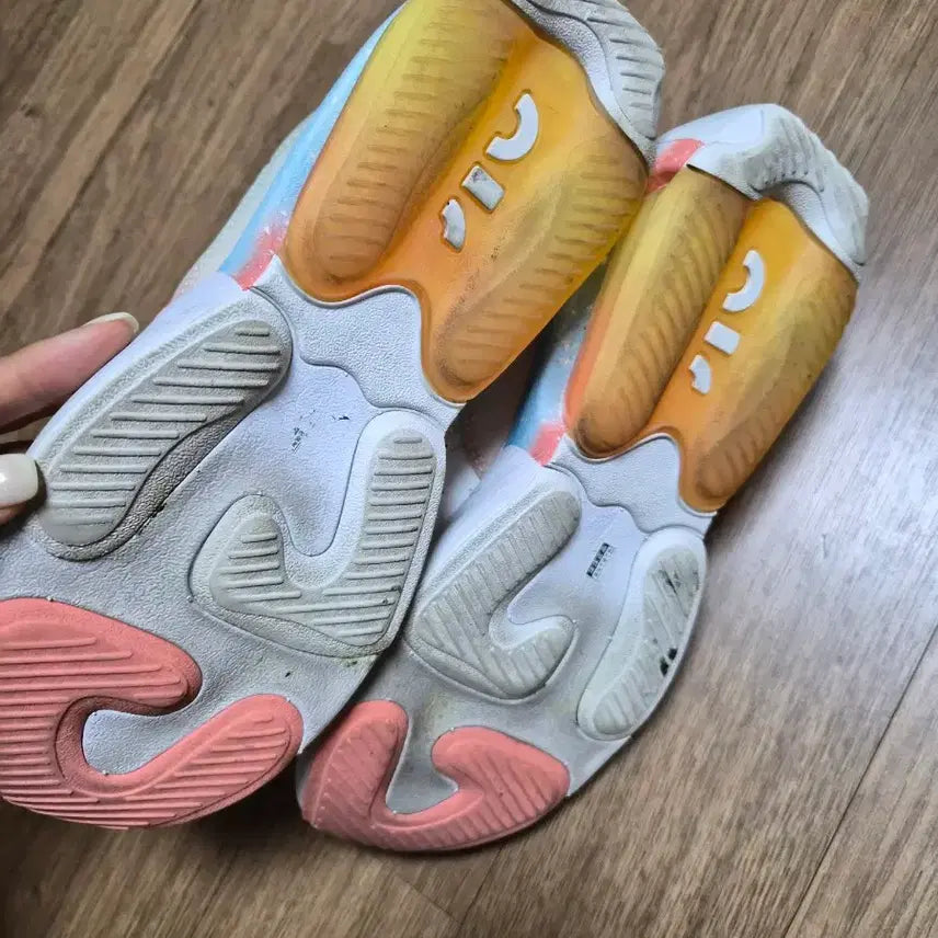 [BUNJANG] Nike Air Sneakers White Multicolor / 나이키 에어 운동화 흰색 멀티컬러
