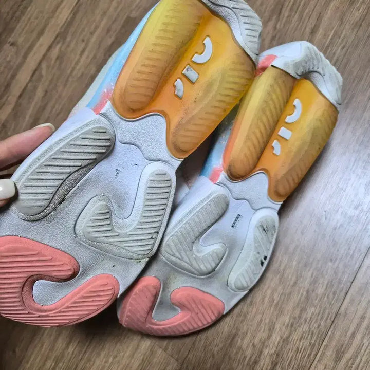 [BUNJANG] Nike Air Sneakers White Multicolor / 나이키 에어 운동화 흰색 멀티컬러