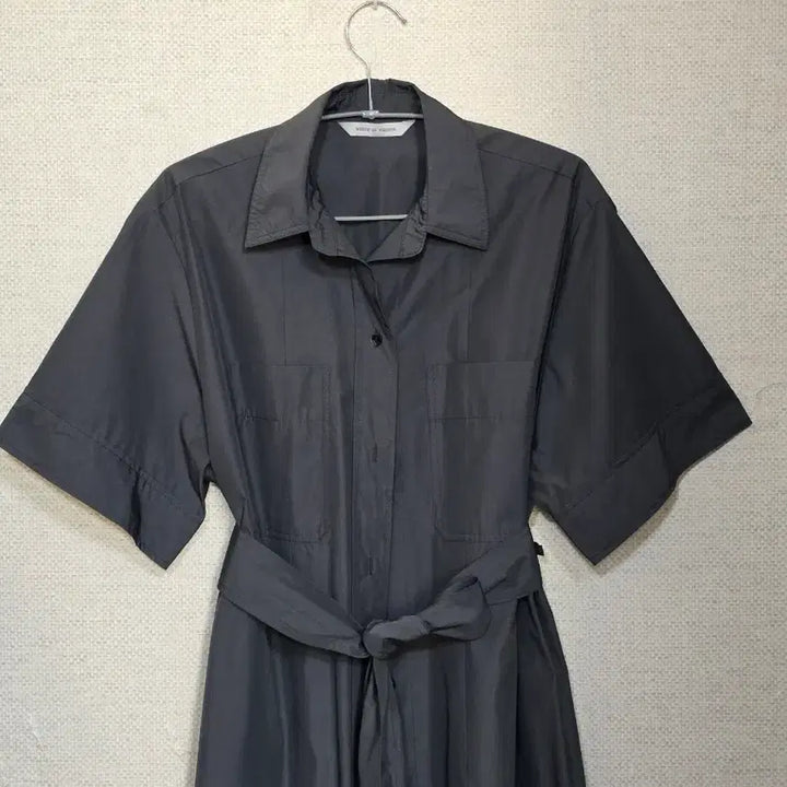 [BUNJANG] Vov Long Shirt Dress / 보브 셔츠형 롱원피스(55~66)