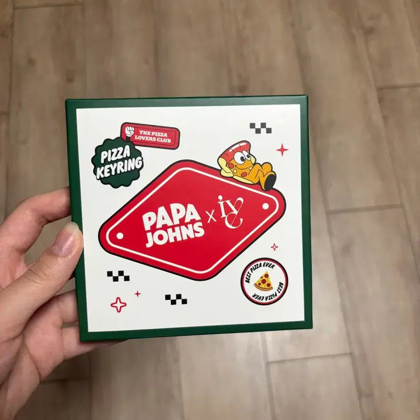 [SOLD OUT] 아이브 피자 키링(새상품)