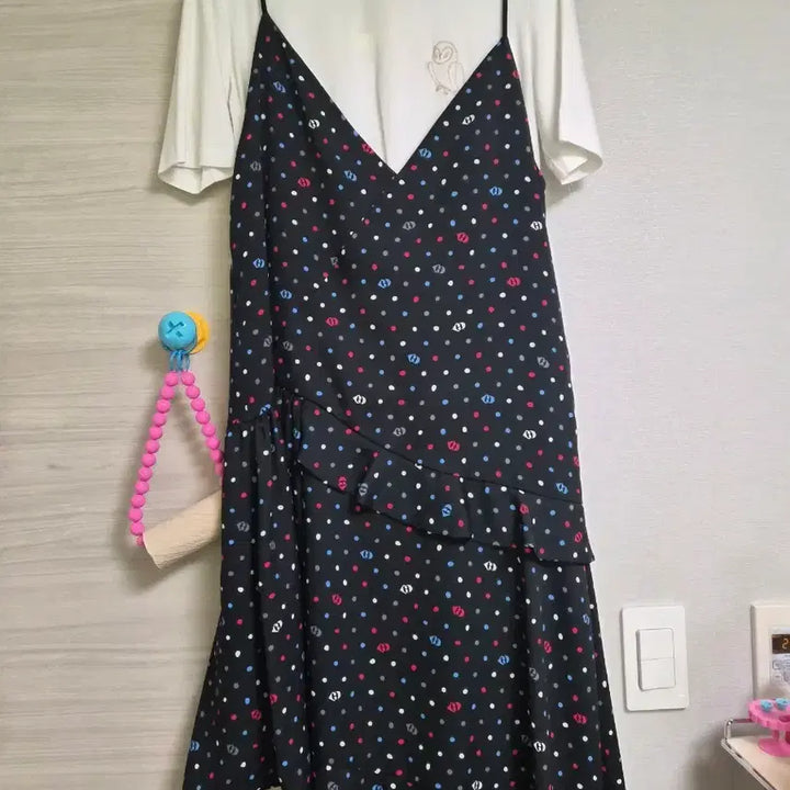 [SOLD OUT] 럭키슈에뜨 원피스, 반팔티 세트