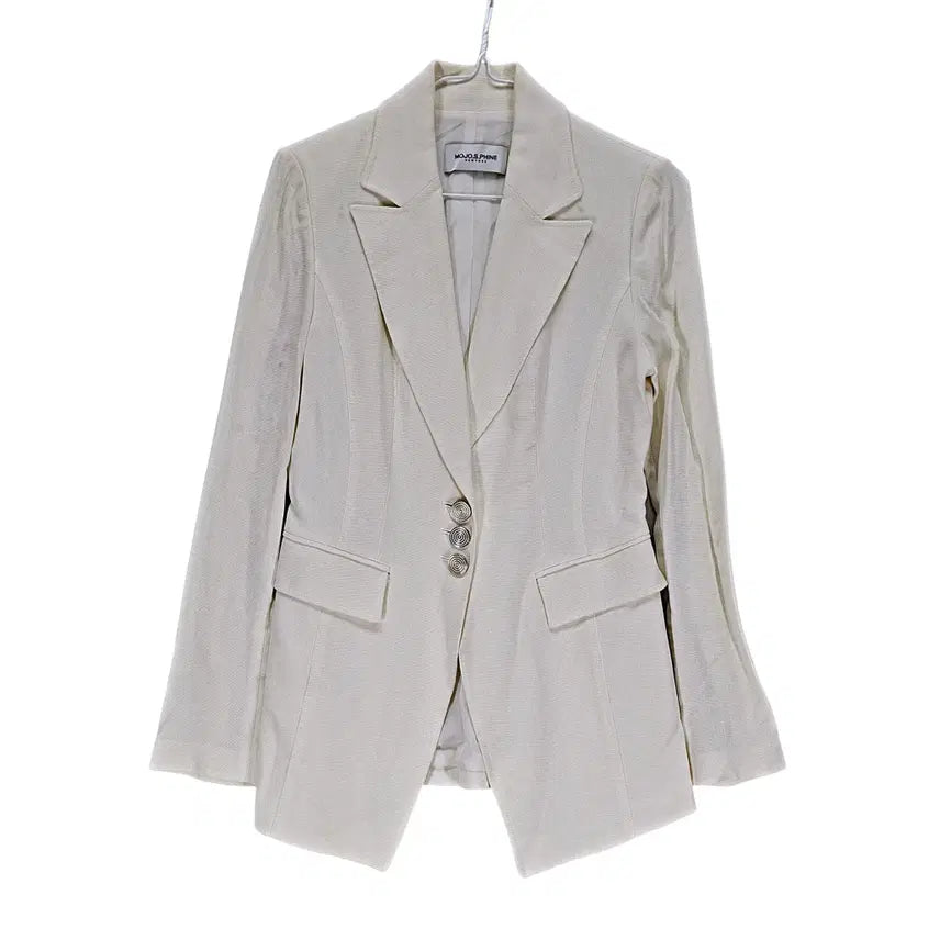[BUNJANG] MojoSphin Ivory Tailored Jacket / 모조에스핀 여성 자켓 85 아이보리 오피스룩 06924