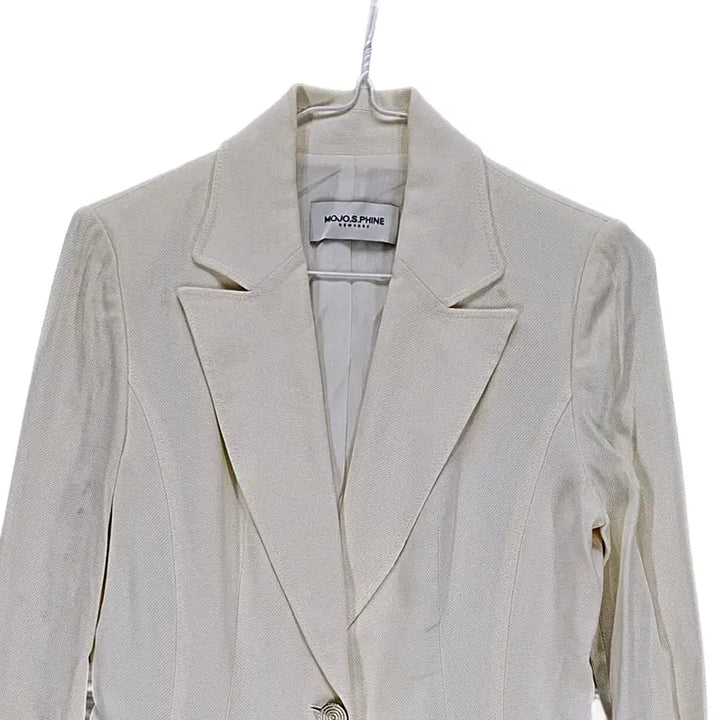 [BUNJANG] MojoSphin Ivory Tailored Jacket / 모조에스핀 여성 자켓 85 아이보리 오피스룩 06924