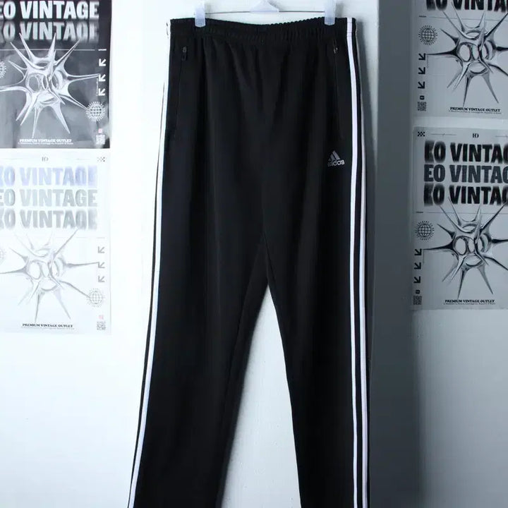 [BUNJANG] Adidas Training Pants Black (XL-2XL) / ( XL-2XL) ADIDAS 아디다스 트레이닝복 바지 블랙-2532