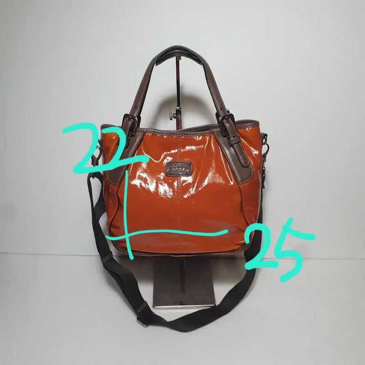 [BUNJANG] Tods Small Enamel Leather Tote Bag / 정품 ㅡ토즈ㅡ스몰.애나멜가죽.토트백 ㅡ택포