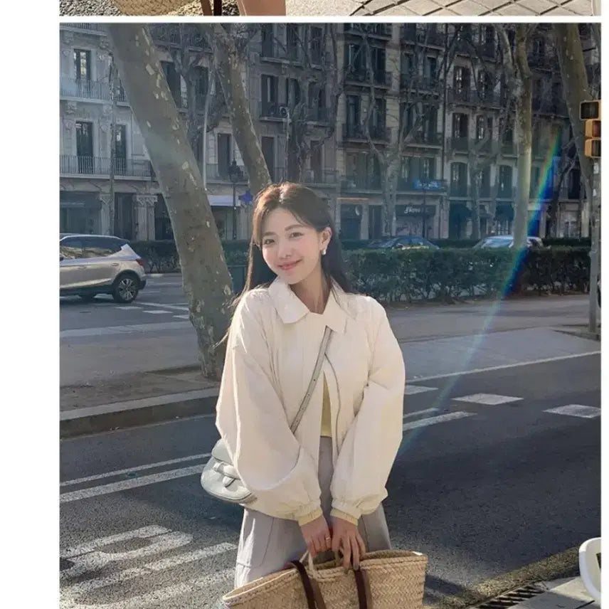 [BUNJANG] Spring Blouson Jacket / 봄블루종 새제품