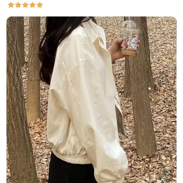 [BUNJANG] Spring Blouson Jacket / 봄블루종 새제품