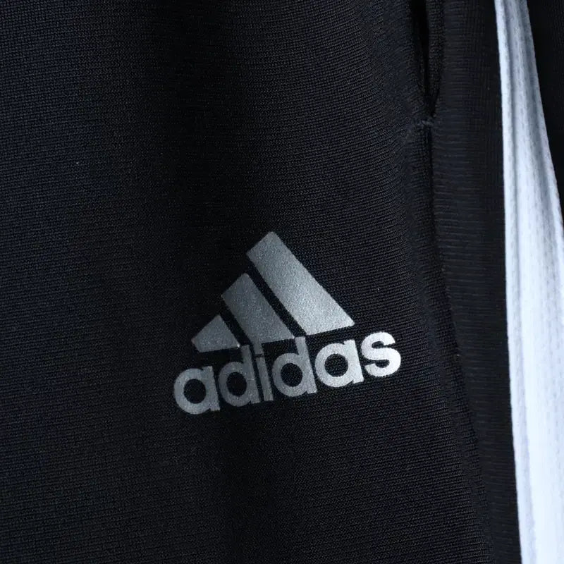 [BUNJANG] Adidas Training Pants Black Old School / (M-L) 아디다스 트레이닝복 바지 오버핏 블랙 삼선 올드스쿨-253E