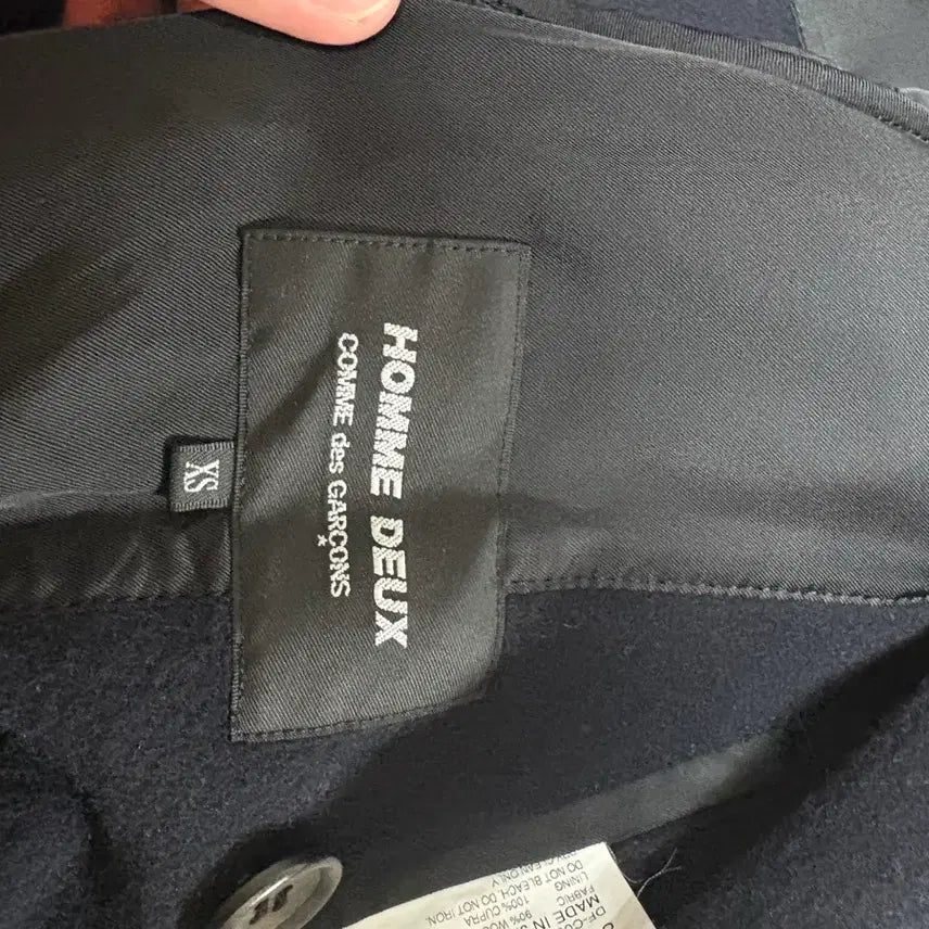 [BUNJANG] Comme des Garcons Homme Deux Pea Coat / 꼼데가르송 옴므 듀스 피코트