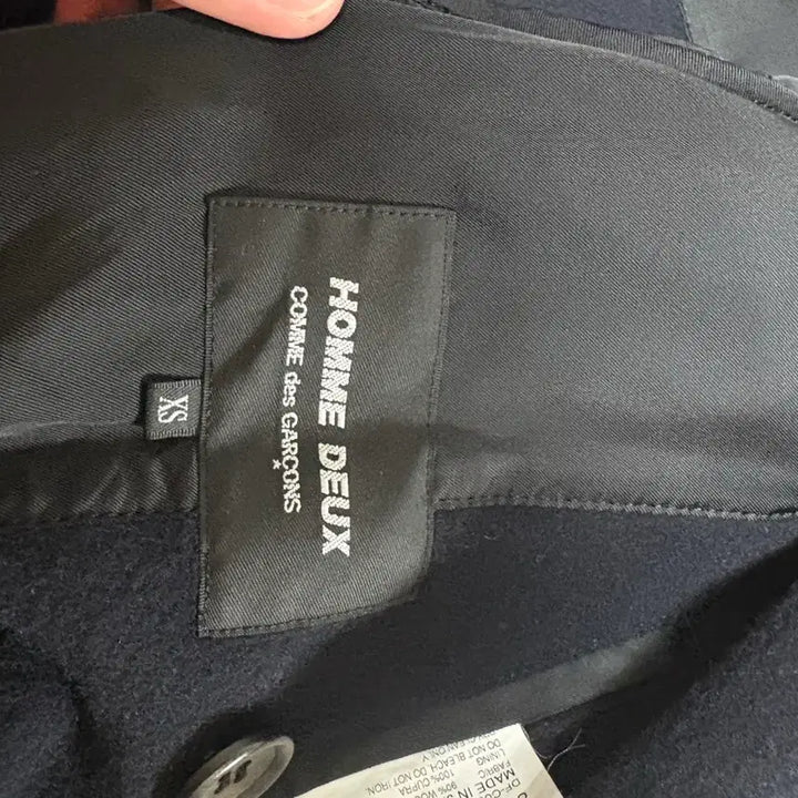[BUNJANG] Comme des Garcons Homme Deux Pea Coat / 꼼데가르송 옴므 듀스 피코트