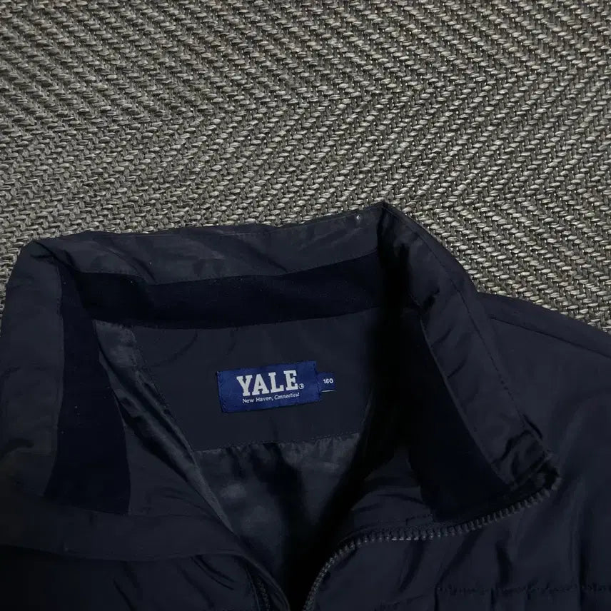 [BUNJANG] YALE Logo Basic Puffer Jacket / YALE 예일 로고 베이직 푸퍼 패딩o 5253