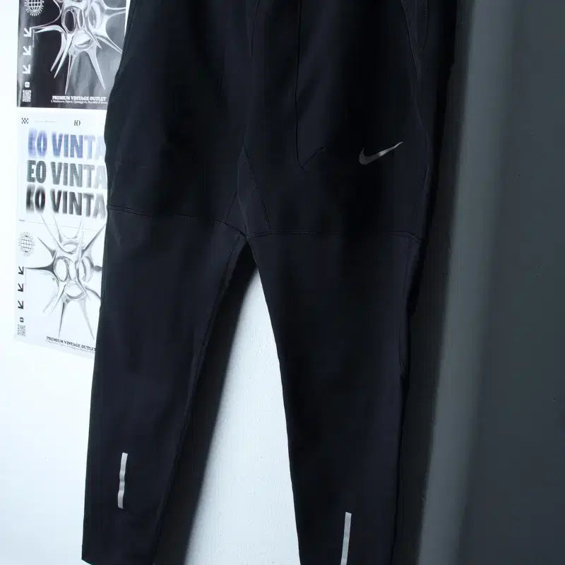 [SOLD OUT] (L-XL) 나이키 트레이닝복 바지 런닝 기능성 블랙 운동-2543