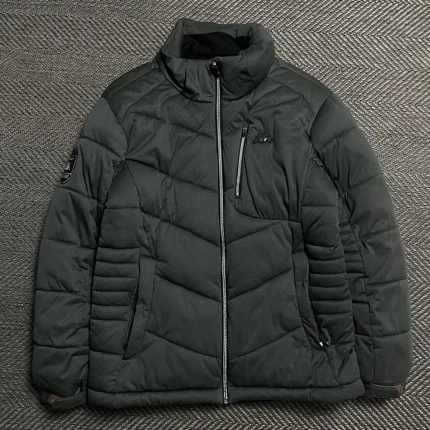[BUNJANG] Kappa Side Patch Logo Down Puffer Jacket / 카파 사이드 패치 로고 다운 푸퍼 패딩 점퍼o 5254