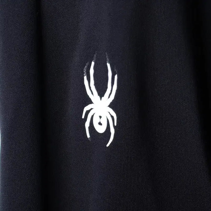 [BUNJANG] Spider Training Pants Black / (M-L) 스파이더 트레이닝복 바지 작은사용감 블랙 밴딩 무지-2544