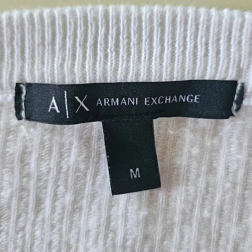 [BUNJANG] Armani Exchange V-Neck Knit Sweater / 아르마니 익스체인지  V넥 니트