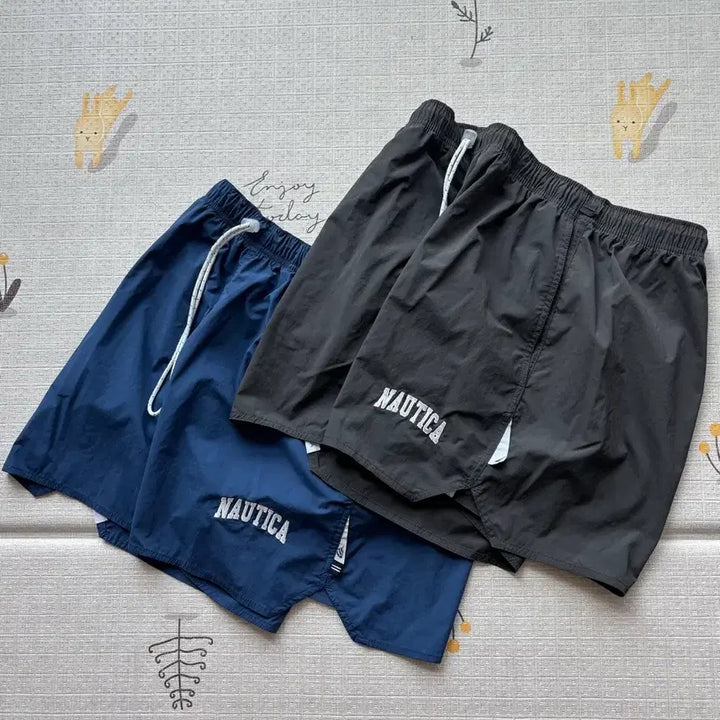 [SOLD OUT] [30~36] 노티카, 나일론 쇼트팬츠 2장 일괄
