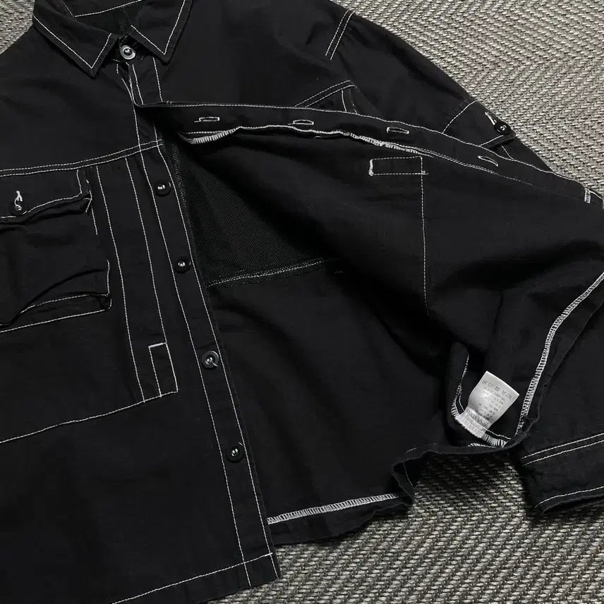 [BUNJANG] mrsandman Archive Stitch Work Shirt Jacket / mrsandman 아카이브 스티치 워크 셔츠 자켓o 5257