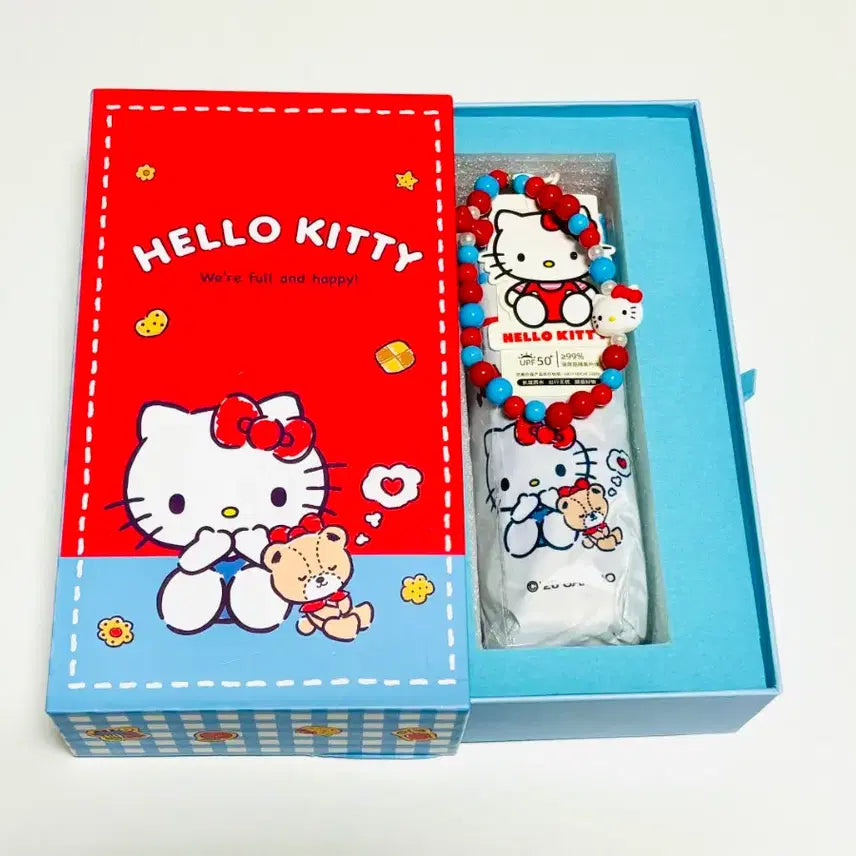 [BUNJANG] Hello Kitty Folding Umbrella/Sunshade (2 Colors) / 헬로키티 접이식 우산겸 양산 2색상