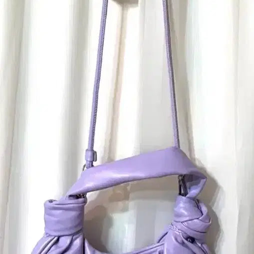 [BUNJANG] ZARA Lilac Purple Shoulder Bag / ZARA 자라 라일락 퍼플 숄더백 거의새것