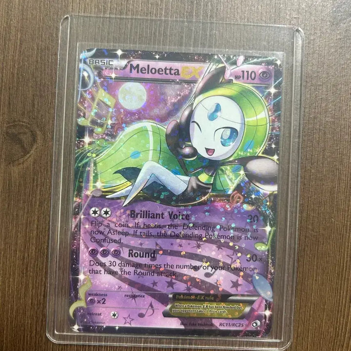 [BUNJANG] Pokemon Meloetta EX Trading Card / 포켓몬카드 메로엣타 북미판 EX 팝니다