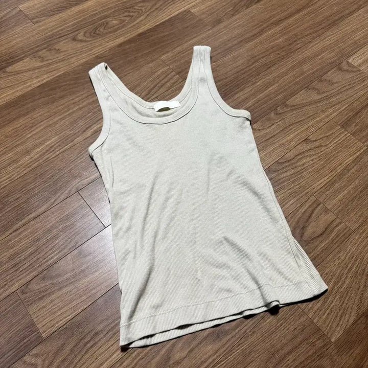 [SOLD OUT] 베이지 골지 나시