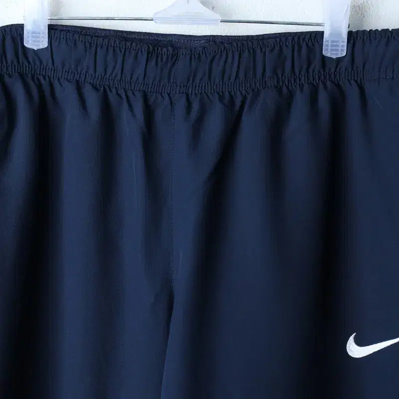 [BUNJANG] Nike Training Pants Navy Wide Leg - 2555 / (L-XL) 나이키 트레이닝복 바지 기능성 네이비 폴리 와이드-2555