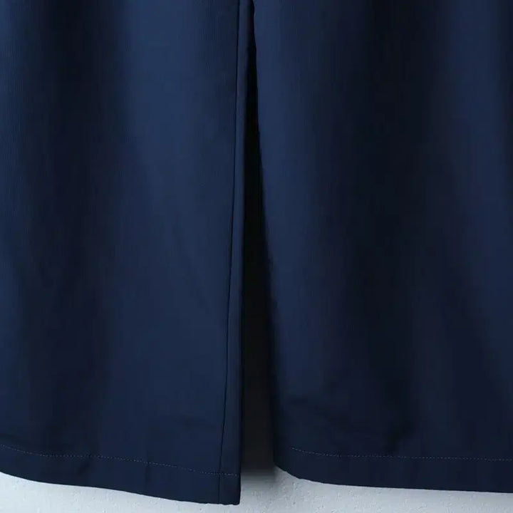 [BUNJANG] Nike Training Pants Navy Wide Leg - 2555 / (L-XL) 나이키 트레이닝복 바지 기능성 네이비 폴리 와이드-2555