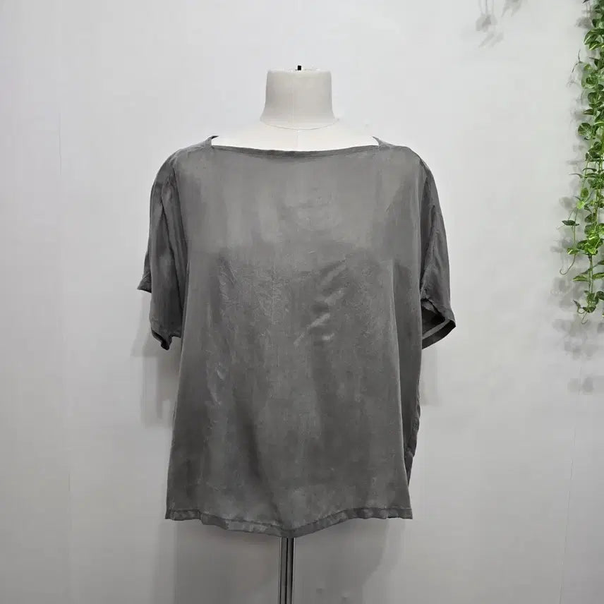 [BUNJANG] Monochrome Charcoal T-shirt / 새 상품) 모노크롬 반팔