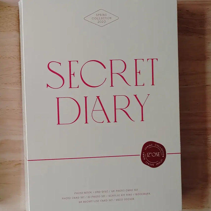 [BUNJANG] IZ*ONE Secret Diary Photobook Sealed / 아이즈원 시크릿 다이어리 포토북 미개봉