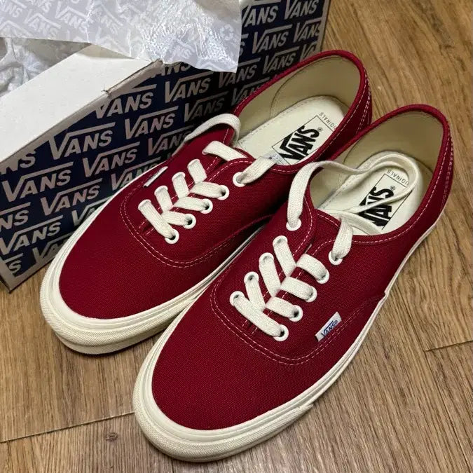 [BUNJANG] Vans Vault Authentic Chili Pepper (Old) Sneakers / 반스 볼트 어센틱 칠리페퍼 구형 275 새상품