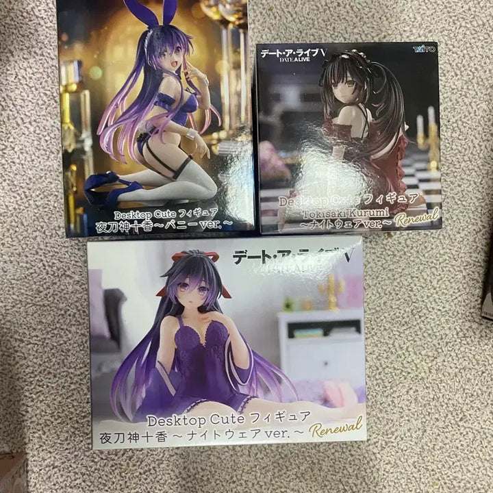 [BUNJANG] Date A Live Figure Bundle Set / 택포]데이트 어 라이브 피규어 (3종) 일괄