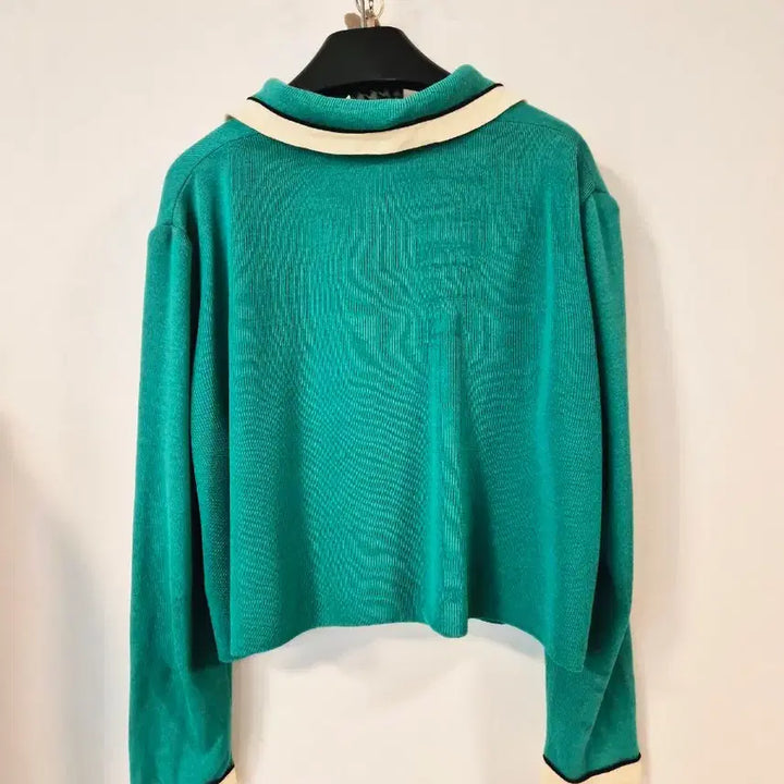 [BUNJANG] St. John Collection Zip Knit Jacket / [정품] 센존(St. John) 컬렉션 지퍼 니트 자켓 (사이즈 4)