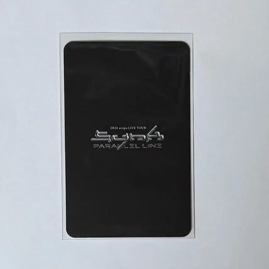 [BUNJANG] aespa Karina PARALLEL LINE Soundcheck Photocard / 에스파 카리나 사첵 포카